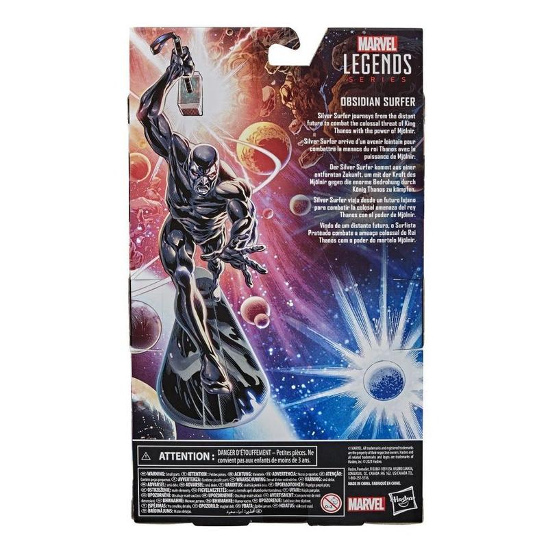 Boneco marvel legends silver surfer fallen f0222 - hasbro
